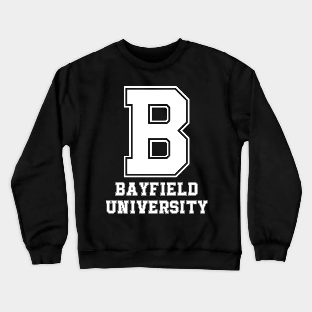 Bayfield University Crewneck Sweatshirt by nickmeece